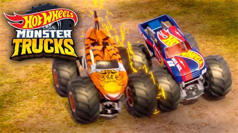 Blazing Fast Monster Truck Races At Champions Cup And Proving Grounds