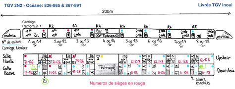 Schema Plan Des Places Dans Voiture Tgv Inoui Communauté Mcms™