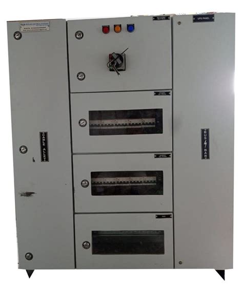 Single Phase Mild Steel Electrical Ups Panel Medium Voltage At Rs