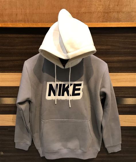 * NIKE * 100 % PREMIUM HOODIES QUALITY SATISFACTION COTTON THREE THREAD ...