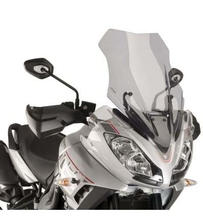 Cupolino Puig Touring Fume Chiaro Per Triumph Tiger 1050 Sport Dal 2016