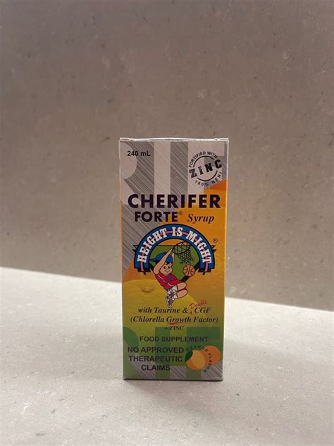 Cherifer Forte Growth Syrup Babies And Kids Nursing And Feeding