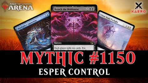 It S Over Top Mythic Esper Control Deck Mtg Arena Ranked