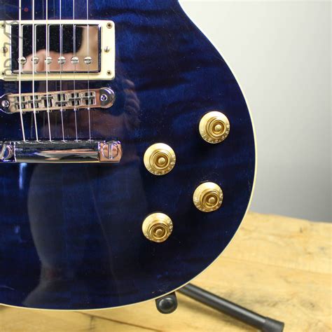 2011 Gibson Les Paul Chicago Blue Ish Guitars