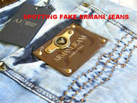 How To Spot A Fake Armani Jeans