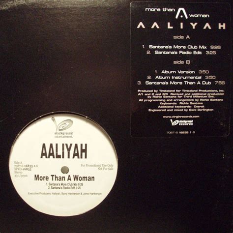 Aaliyah More Than A Woman 2002 Vinyl Discogs