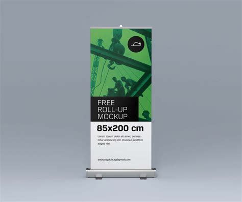 Size Free Rollup Mockups Psd