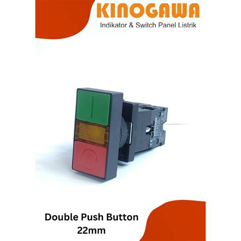 jual tombol   mm push button   double push button