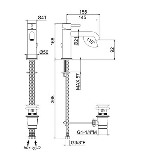 Rubinetto Monocomando Per Lavabo Lavandino Bagno Miscelatore Nero