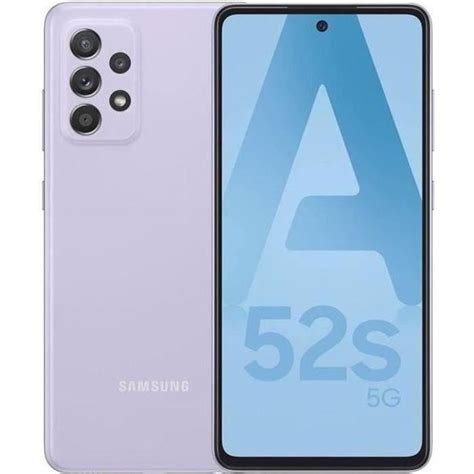 Samsung Galaxy A52s 128go 5g Violet Reconditionné Très Bon état