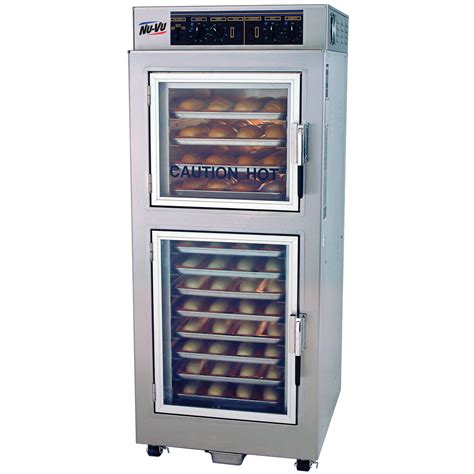 Nu Vu Ub E48 Double Deck Electric Oven Proofer Combo 240v 1 Phase