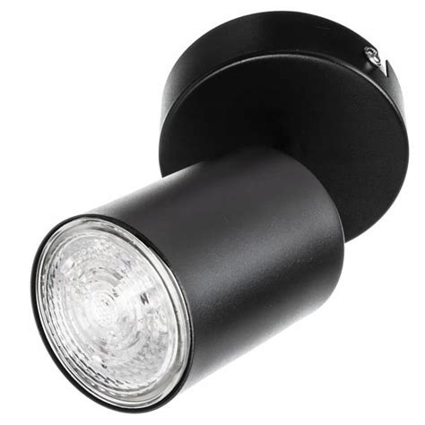 LAMPA SUFITOWA PLAFON REGULACJA EYE 1 TUBA BLACK 8450890846