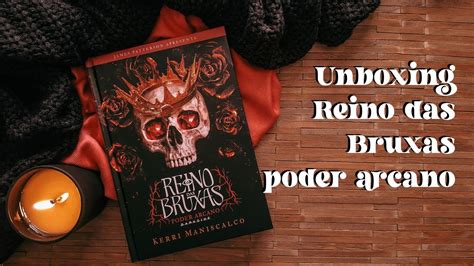 Unboxing Reino Das Bruxas Poder Arcano De Kerri Maniscalco Darkside