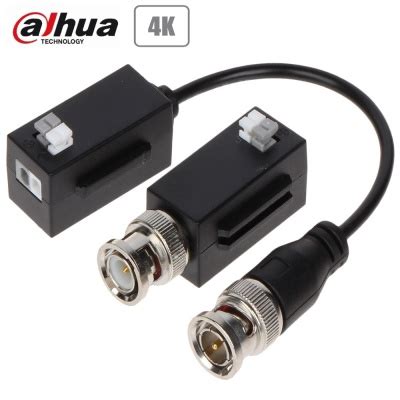 PAR BALUN TRANSCEPTOR DAHUA HASTA 4K DH PFM800B 4K TRANSCEPTORES