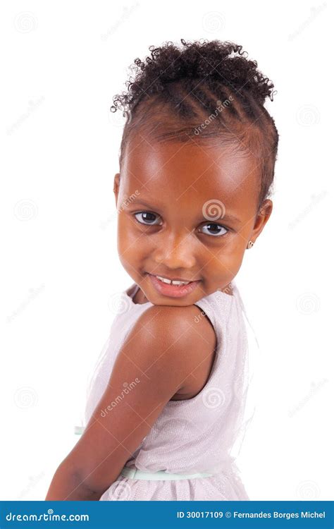 Petite Fille Africaine Adorable Image Stock Image Du Noir Beauté