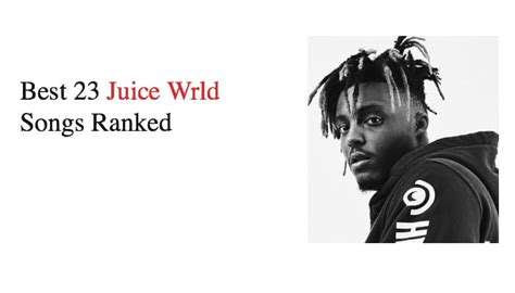 Juice Wrld Songs List