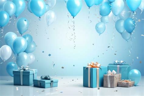 Blue Happy Birthday Background Stock Photos, Images and Backgrounds for ...