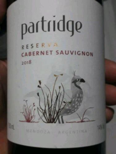 Vi A Las Perdices Partridge Reserva Cabernet Sauvignon Vivino Us