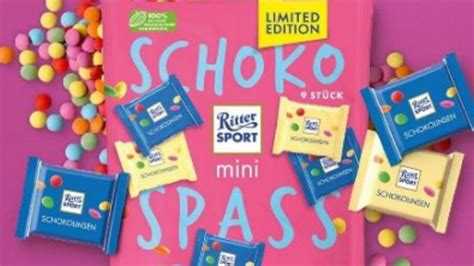 Ritter Sport Bringt Schoko Spass Auf Den Markt