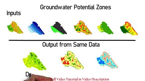 Complete Project Groundwater Potential Zones Using Gis Youtube