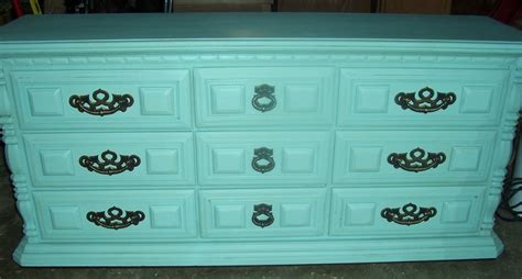 Its All About The Teal Chalk Painted In A Color Similar To Annie