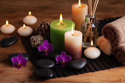 Aromaterapia Spa Tratamento De Beleza E Bem Estar Fundo Massagem