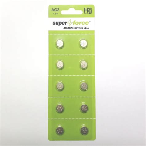 AG3 LR41 Alkaline Button Cells LR41 AG3 BP10 Superforce China