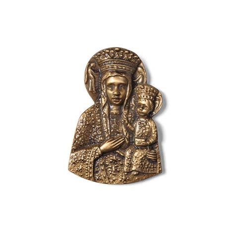 Madonna Of Czestochowa Emblem Global Bronze Inc