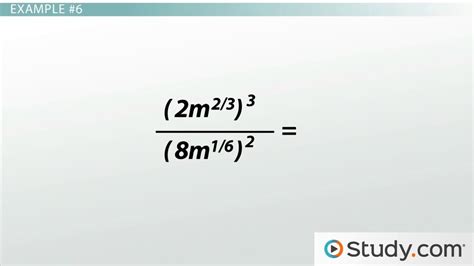 Free Simplifying Expressions With Rational Exponents Worksheet