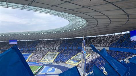 Hertha Bsc Choreo Beim Ersten Heimspiel Gegen Eintracht Frankfurt