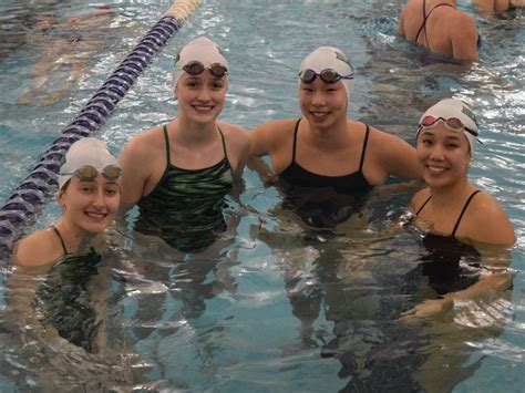 Ridge Girls Swim Team Advances To State Sectional Finals Basking