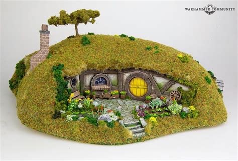 Fairy Garden Diy Hobbit Hole With Grass Roof