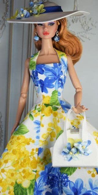 Pin By Zaida Guerrero On Muñecas Barbara Barbie Dress Fashion Dress Barbie Doll Barbie Dress