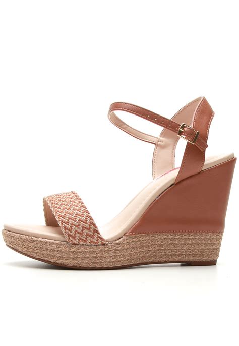 Sandália Moleca Espadrille Nude Compre Agora Dafiti Brasil
