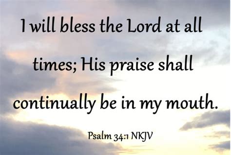 I Will Bless The Lord At All Times Compelling Love