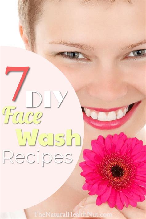 7 Homemade Face Cleanser Recipes For All Skin Types • The Natural