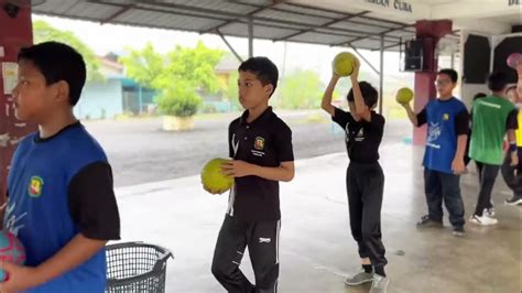 Latihan Bola Baling Lelaki U11 Sk Telok Panglima Garang Youtube