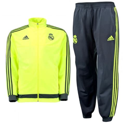 Real Madrid Fluo Jogging Trainingsanzug Adidas Sportingplus Net