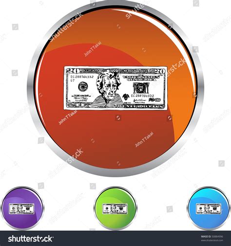 Twenty Dollar Bill Stock Vector (Royalty Free) 50884996 | Shutterstock