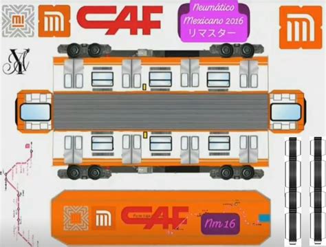 VAGON DEL NM 16 ARMABLE En 2024 Tren A Escala Metro De La Cdmx C A F