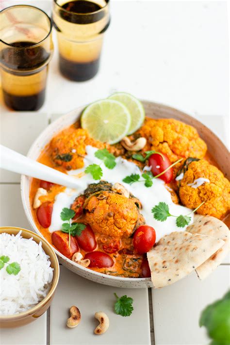 Bloemkool Tikka Masala Met Basmati Rijst Sharemyfood Be