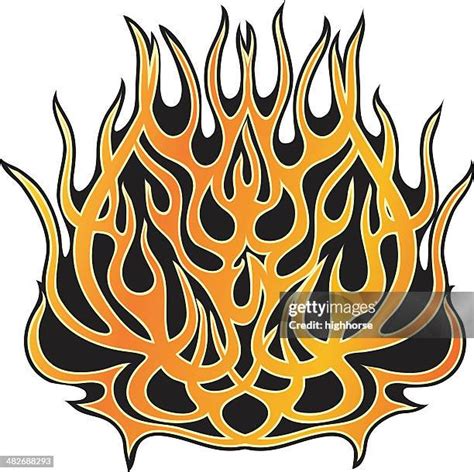 72 Tribal Flame Tattoo Stock Photos, High-Res Pictures, and Images ...