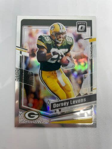 Panini Donruss Optic Silver Holo Prizm Dorsey Levens Green Bay