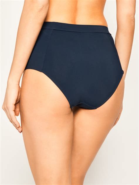 Tommy Hilfiger Dół od bikini UW0UW02122 Granatowy Modivo pl