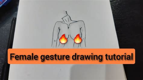 Female Gesture Drawing Tutorial Improve Your Drawing Youtube