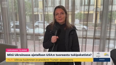 Tilanne Rintamalla Ukrainassa Ylen Aamu Yle Areena