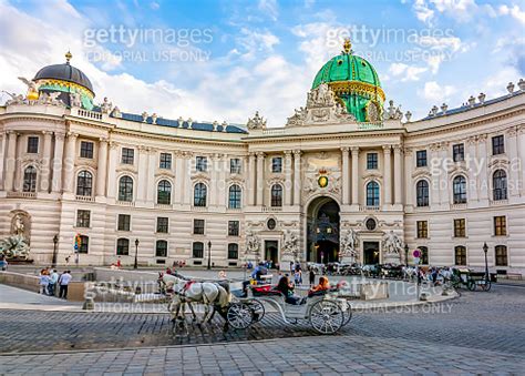 Hofburg Palace On St Michael Square Michaelerplatz Vienna Austria