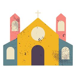 Kirche Mit Einem Kreuz Darauf Png Und Svg Design F R T Shirts