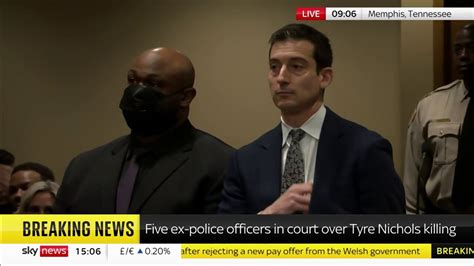 Five Former Memphis Officers Plead Not Guilty To Murder Of Tyre Nichols News Uk Video News