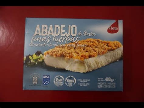 Probando Pescado Congelado Flete De Aldi Youtube